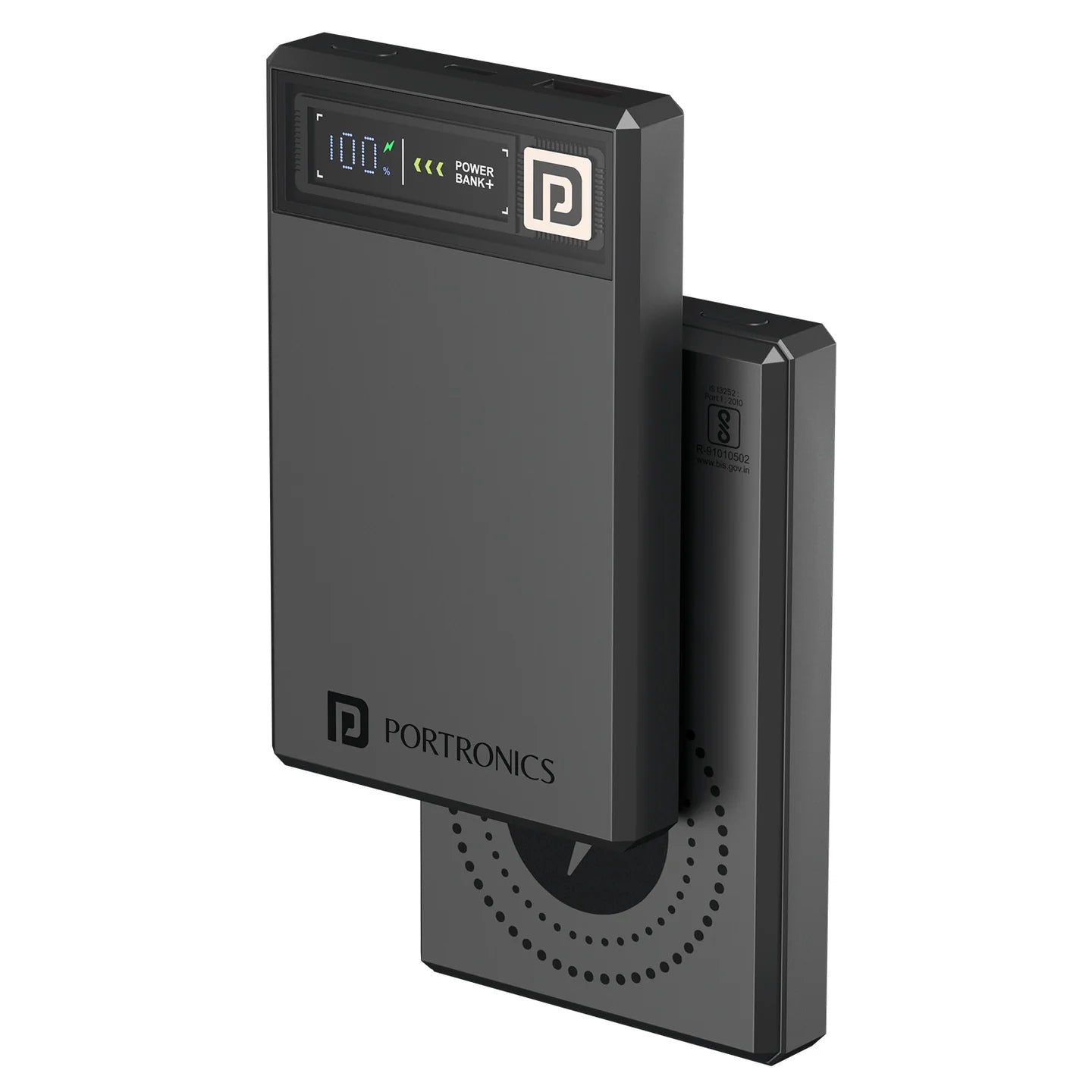Portronics Luxcell MagClick 10K (Wireless Powerbank)