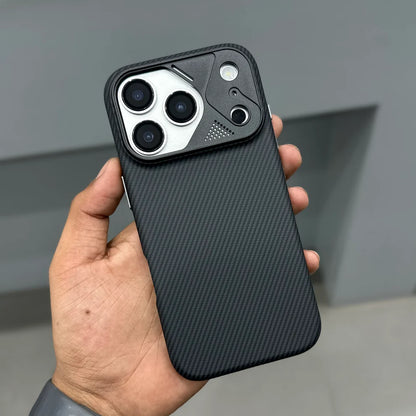 Carbon Drip Case (iPhone 17 Pro Max) Black