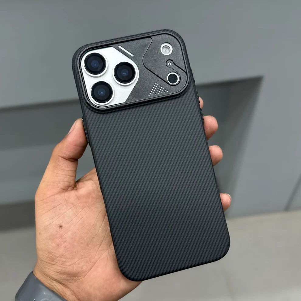 Carbon Drip Case (iPhone 17 Pro Max) Black