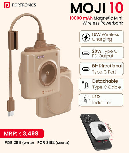 Portronics Moji 10 (MagSafe Powerbank)