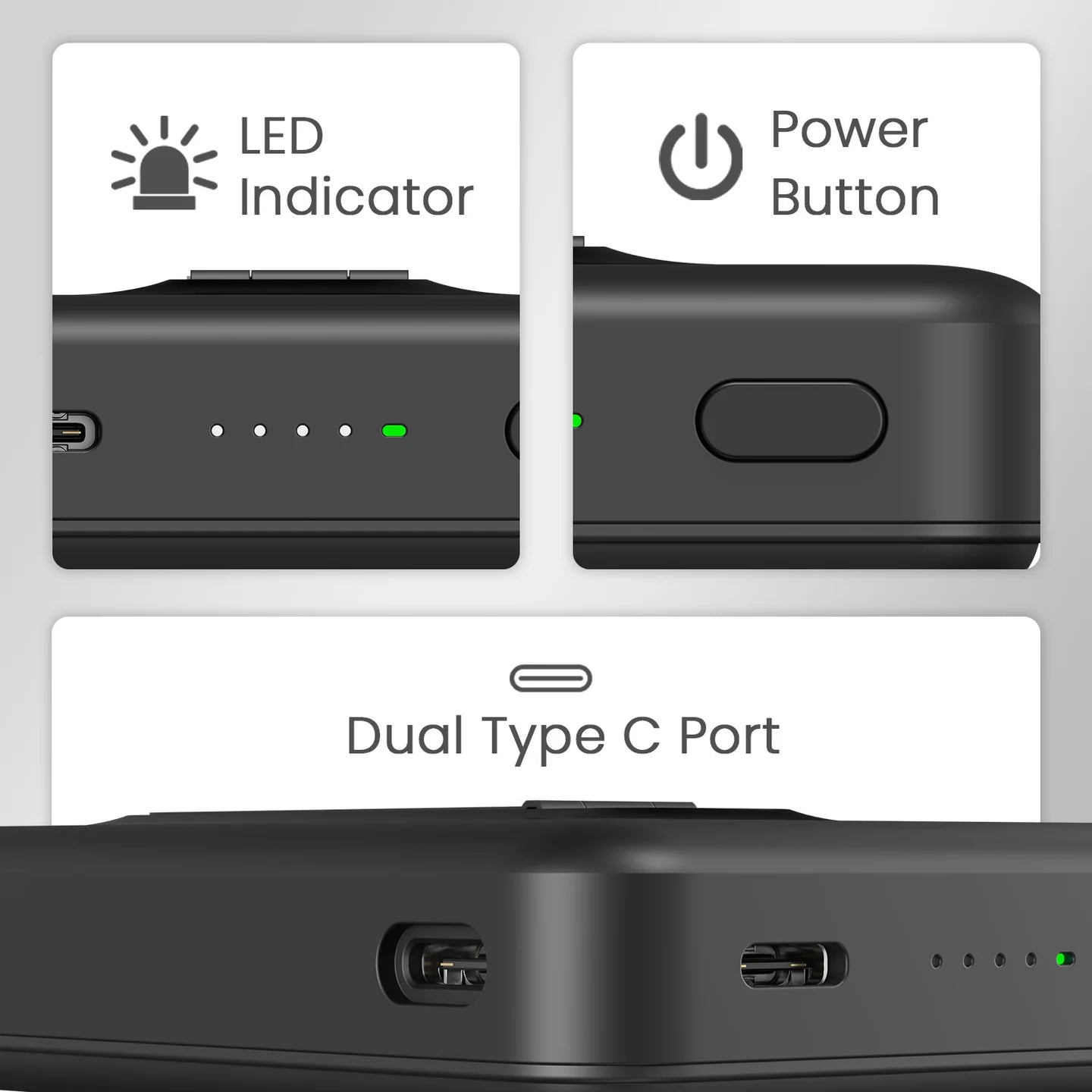 Portronics Revvo 10k mAh (MagSafe Powerbank)