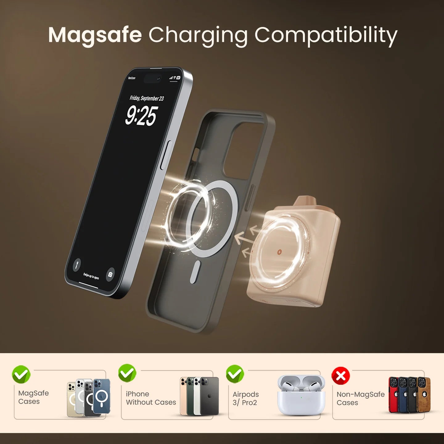 Portronics Moji 10 (MagSafe Powerbank)