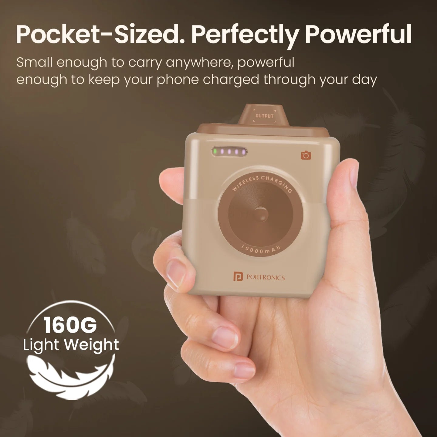 Portronics Moji 10 (MagSafe Powerbank)